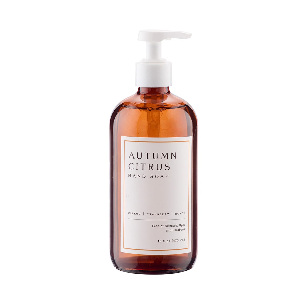 16OZ Hand Soap Autumn Citrus Bronze