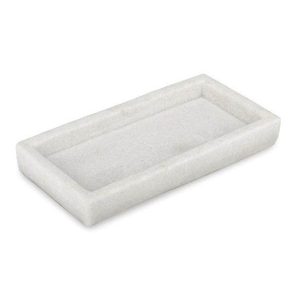 Faux Marble Rectangular Decorative Tray
