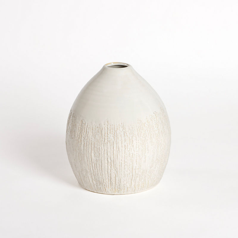 Cream Ceramic Luca Vase