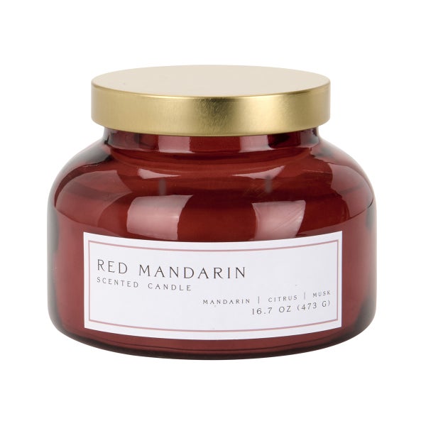 Red Mandarin 2-Wick Jar Candle