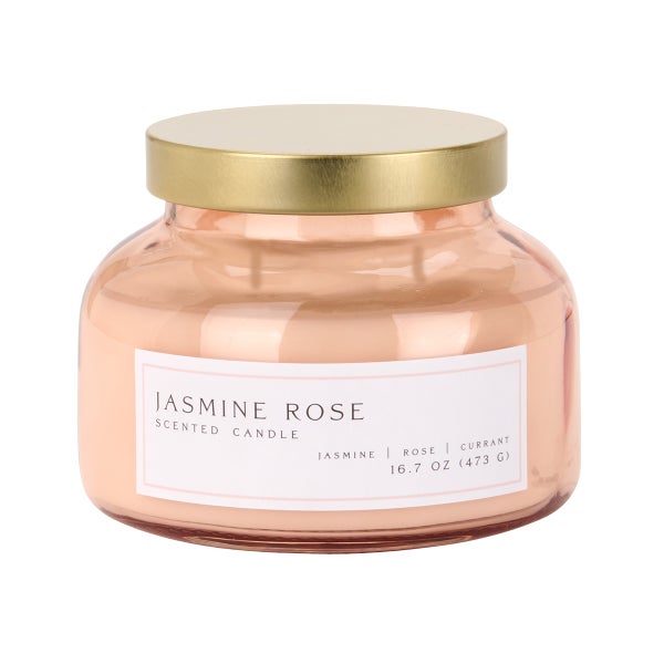 Jasmine Rose 2- Wick Jar Candle