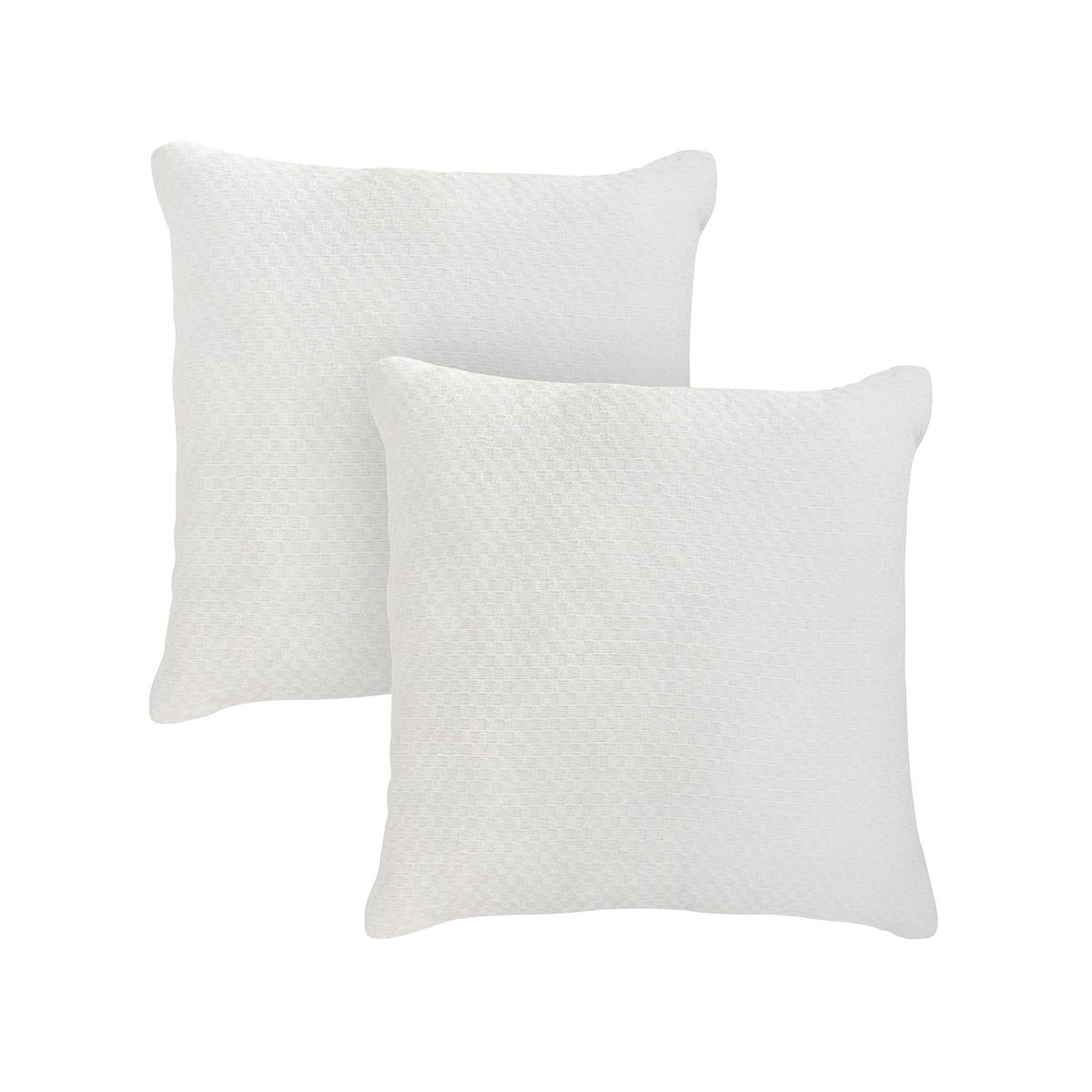 18X18 PILLOW CHENILLE IVORY Cream/Ivory