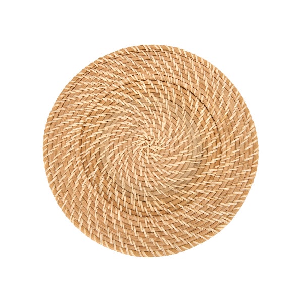 Natural Rattan Woven Charger
