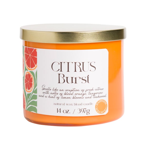 Citrus Burst 3-Wick 14 oz Jar Candle