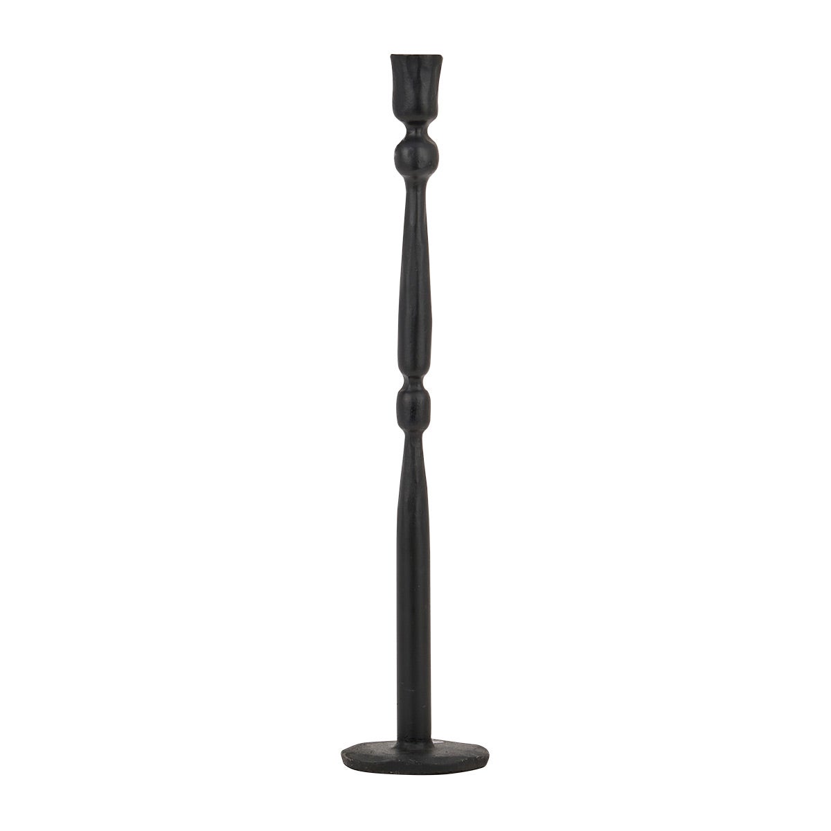 17IN Taper Holder Ezra Iron Black