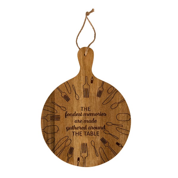 Fondest Memories Round Serving Board