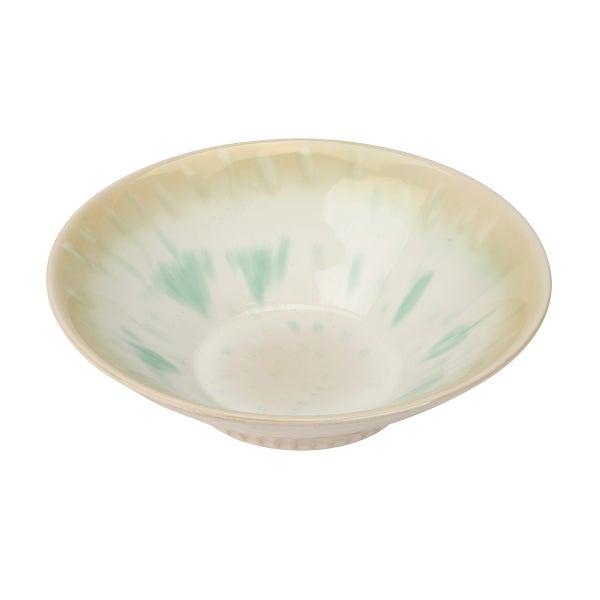 White and Blue Ceramic Decorative Bowl