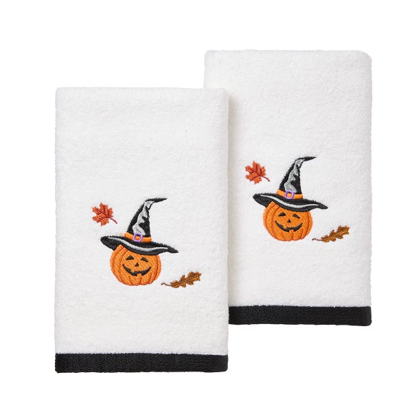 Avanti Linens Pumpkin Patch Hand Towel Set of 2