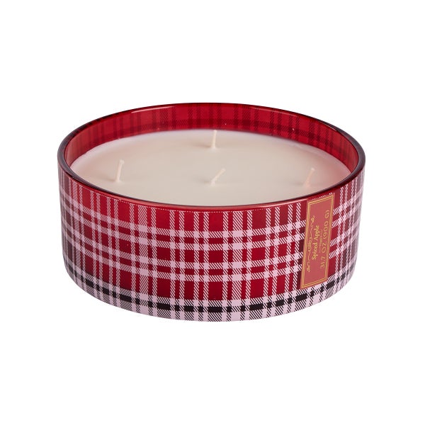 Spiced Apple 30oz Plaid Jar Candle