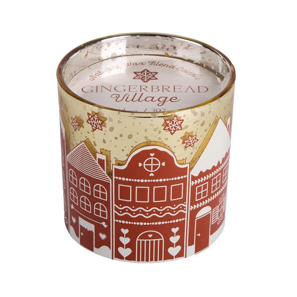 Gingerbread Village 14oz Jar Candle
