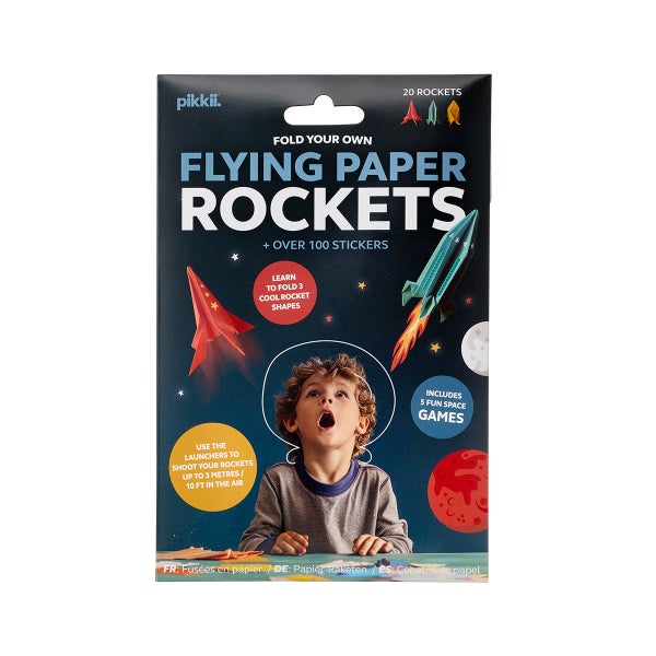 Pikkii Flying Paper Rockets