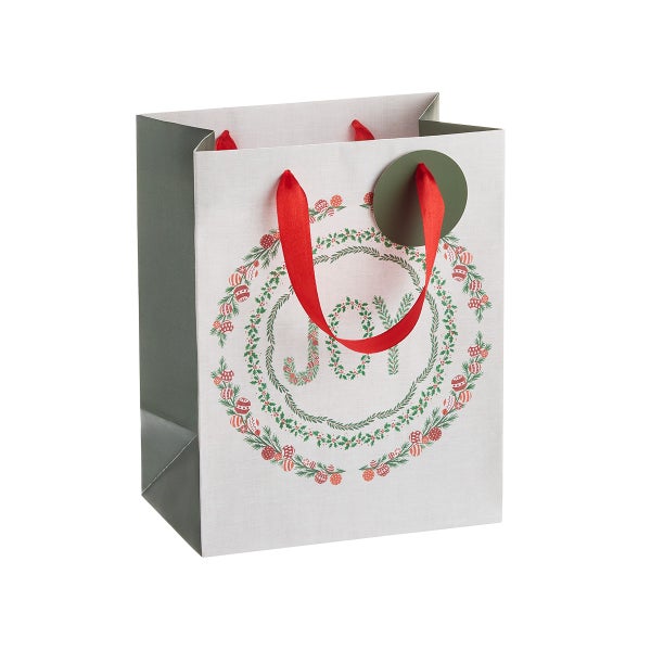 Gartner Studios Joy Wreath Gift Bag