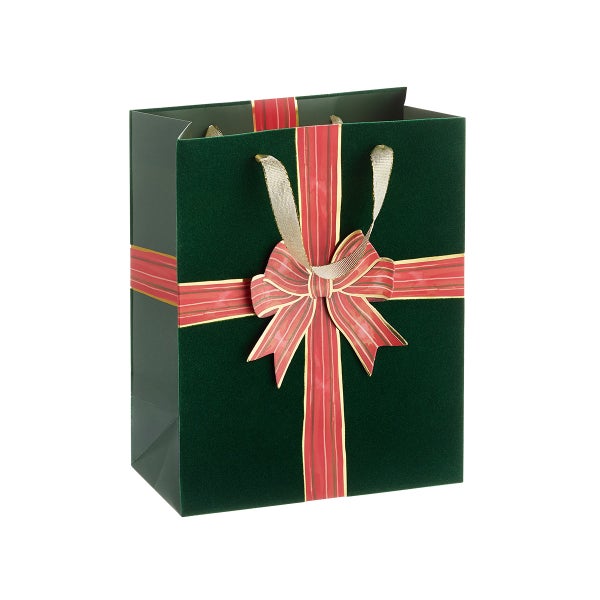 Design Design Bow Tied Holiday Gift Bag