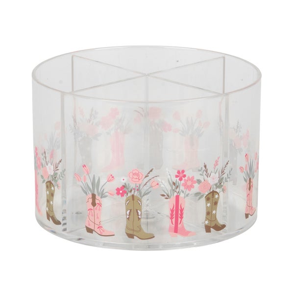 Cowgirl Boots Bathroom Organizer