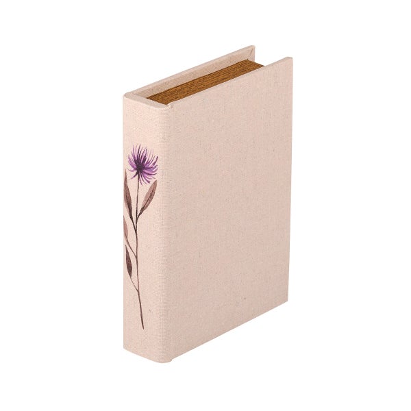 Small Wildflower Decorative Book Box