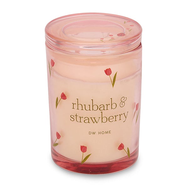 Rhubarb & Strawberry 1-Wick Jar Candle