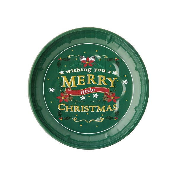 Christmas Tin Plate