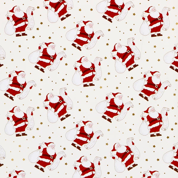 Design Design Checking it Twice Gift Wrap