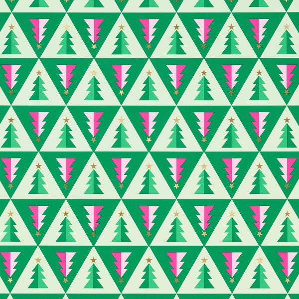 Design Design Wonderland Trees Gift Wrap