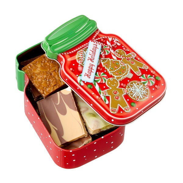 Gingerbread Jar Cookie Tin