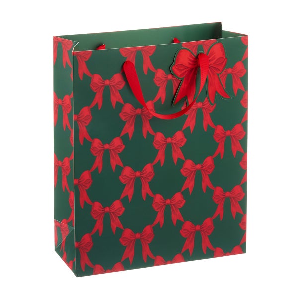Christmas Bows Gift Bag