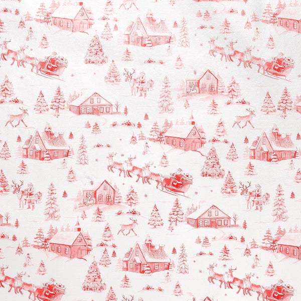 Design Design Holiday Toile Gift Wrap