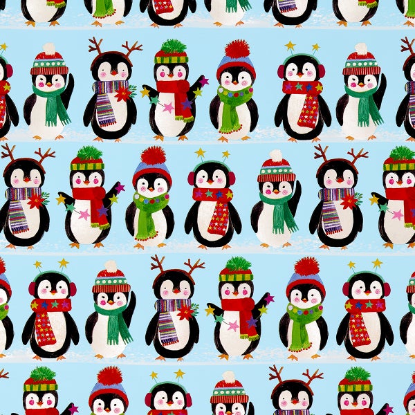Design Design Arctic Penguins Gift Wrap