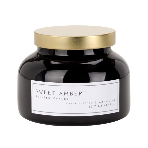 Sweet Amber 2-Wick Jar Candle