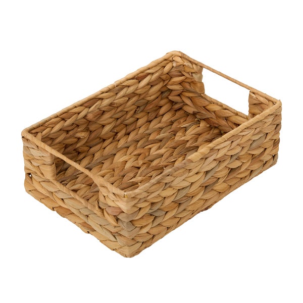Water Hyacinth Rectangular Basket
