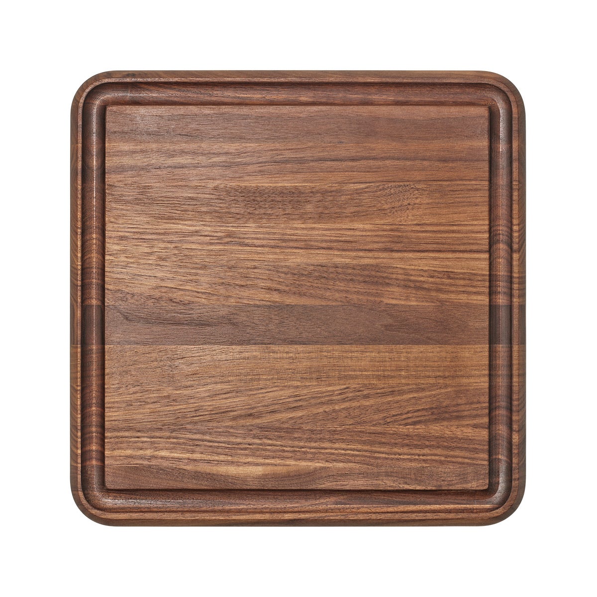 Caraway Home Square Butcher Block Walnut