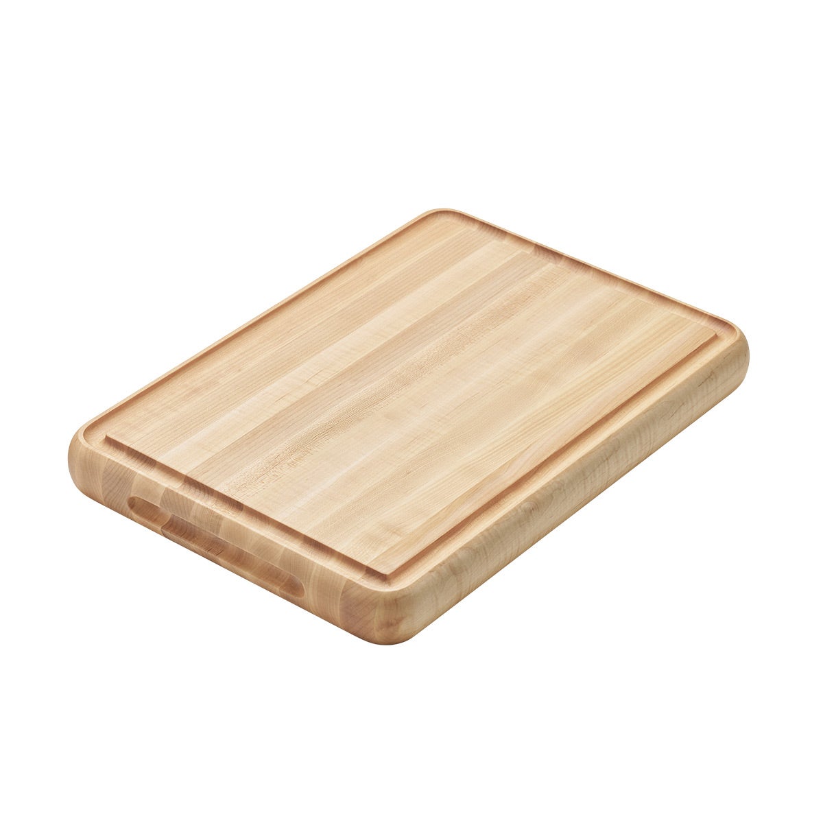 Caraway Home Rectangle Butcher Block Maple