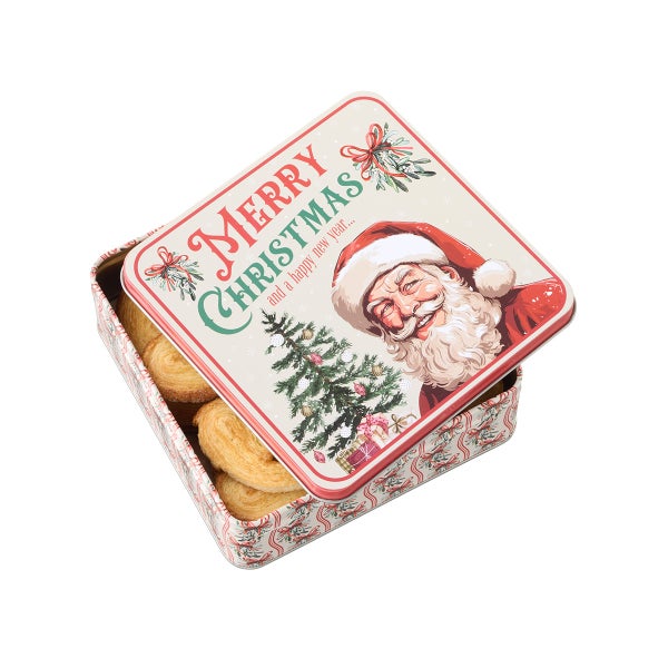 Merry Christmas Cookie Tin