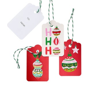 Gartner Studios Ho Ho Ho Ornaments Gift Tags