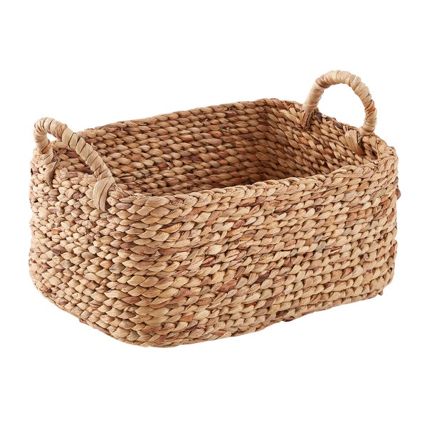 Water Hyacinth Braided Weave Bins