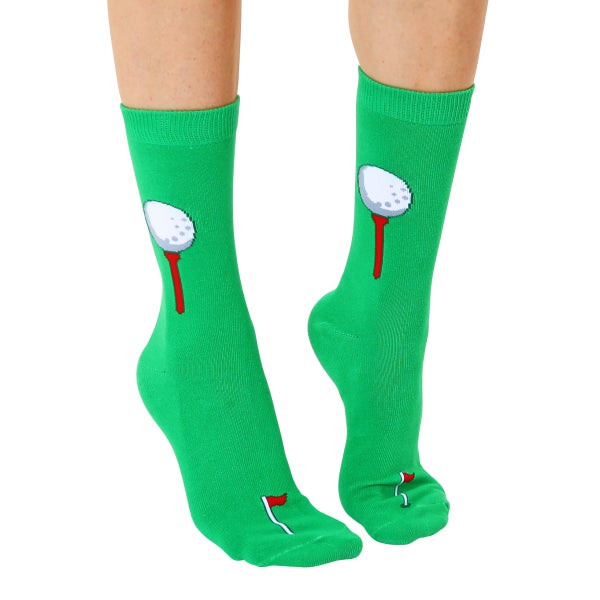 Living Royal Golf 3D Crew Sock