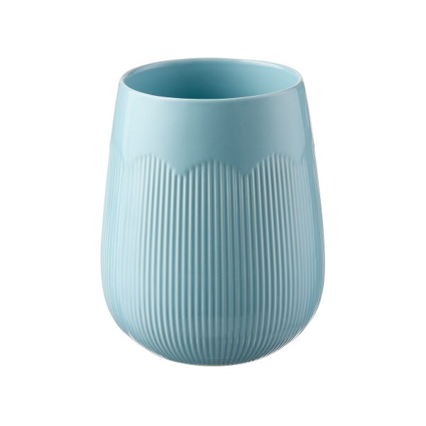 Ribbed Ceramic Kitchen Crock