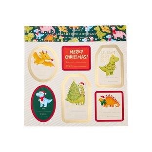 Fringe Studio Christmas Dino Gift Tags