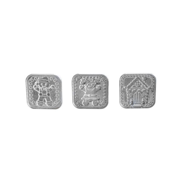 Nordic Ware Gingerbread Cookie Stamps Set of 3