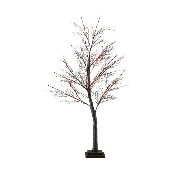 Black LED Halloween Tree