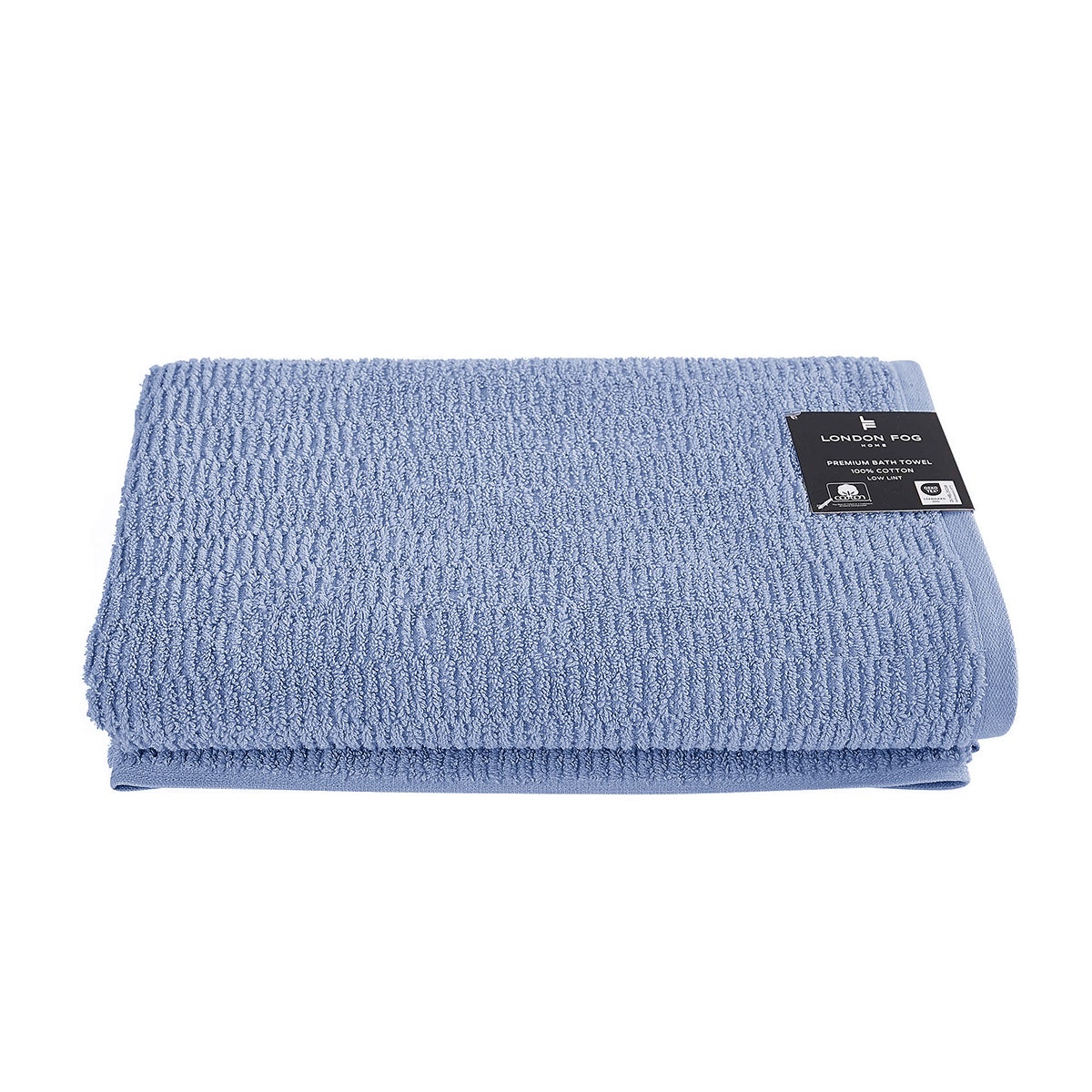 London Fog Ringspun Bath Towel Blue