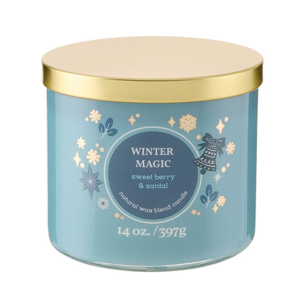 Winter Magic 3-Wick 14oz Jar Candle