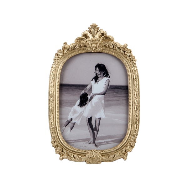Gold Ornate Baroque 5x7 Photo Frame