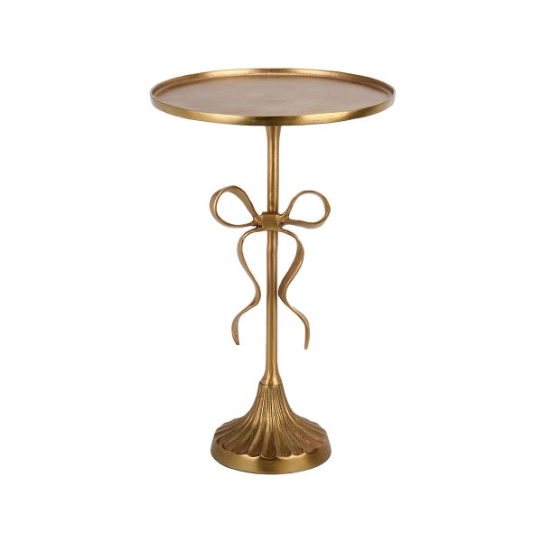 Lakeisha Gold Bow Cocktail Table