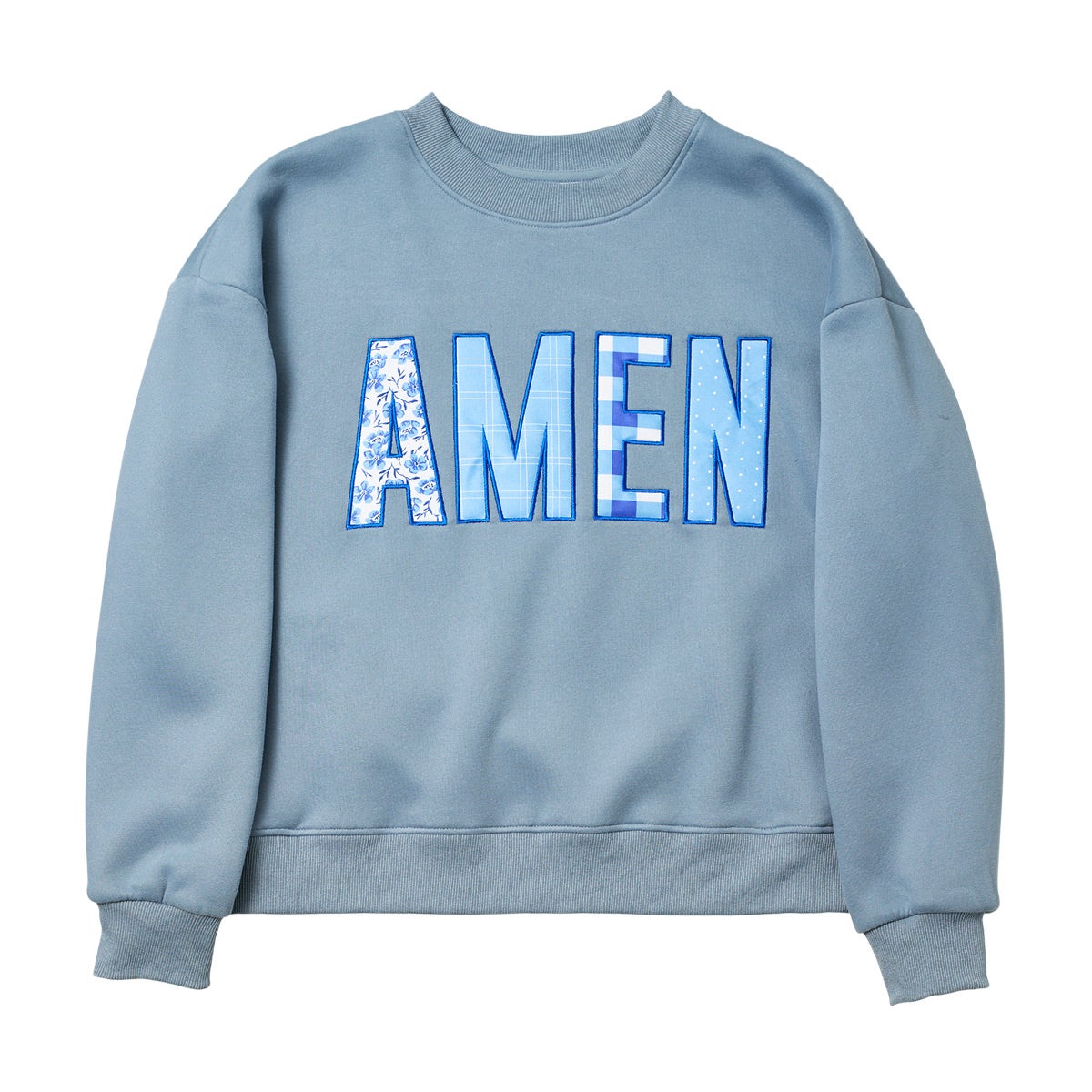 LG SWEATSHIRT AMEN APPLIQUE Multi
