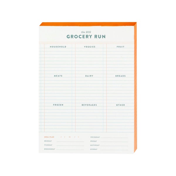 Studio Calico Grocery Run Weekly Notepad