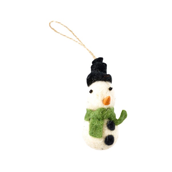 Snowman Tie-On
