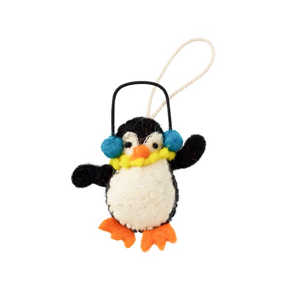 Felt Penguin Tie-On