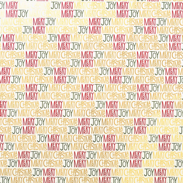Punch Studio Merry Christmas Gift Wrap