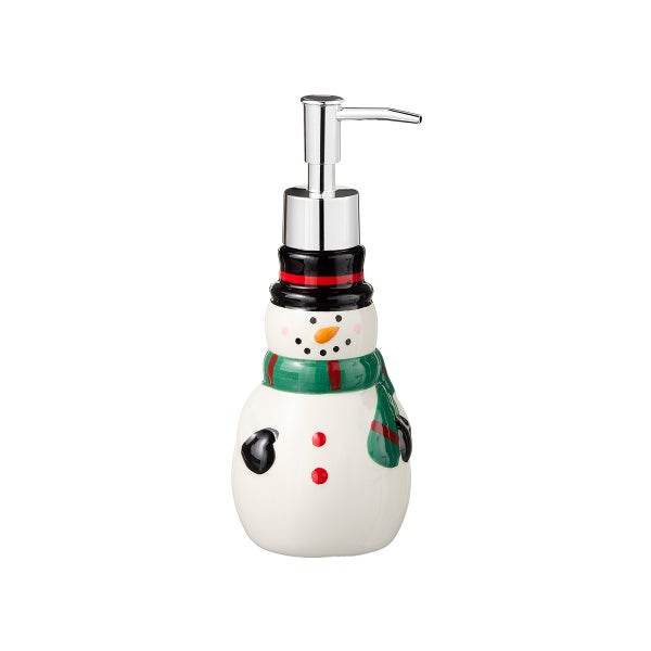 Snowman Soap Pump