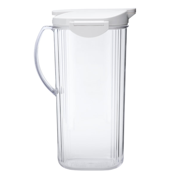 2 .1 qt . Flip-Spout Pitcher Acrylic Styrene